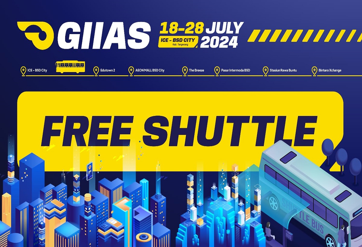 GIIAS 2024 Sediakan Armada Shuttle Bus Gratis, Fasilitas Makin Mudah dan Nyaman