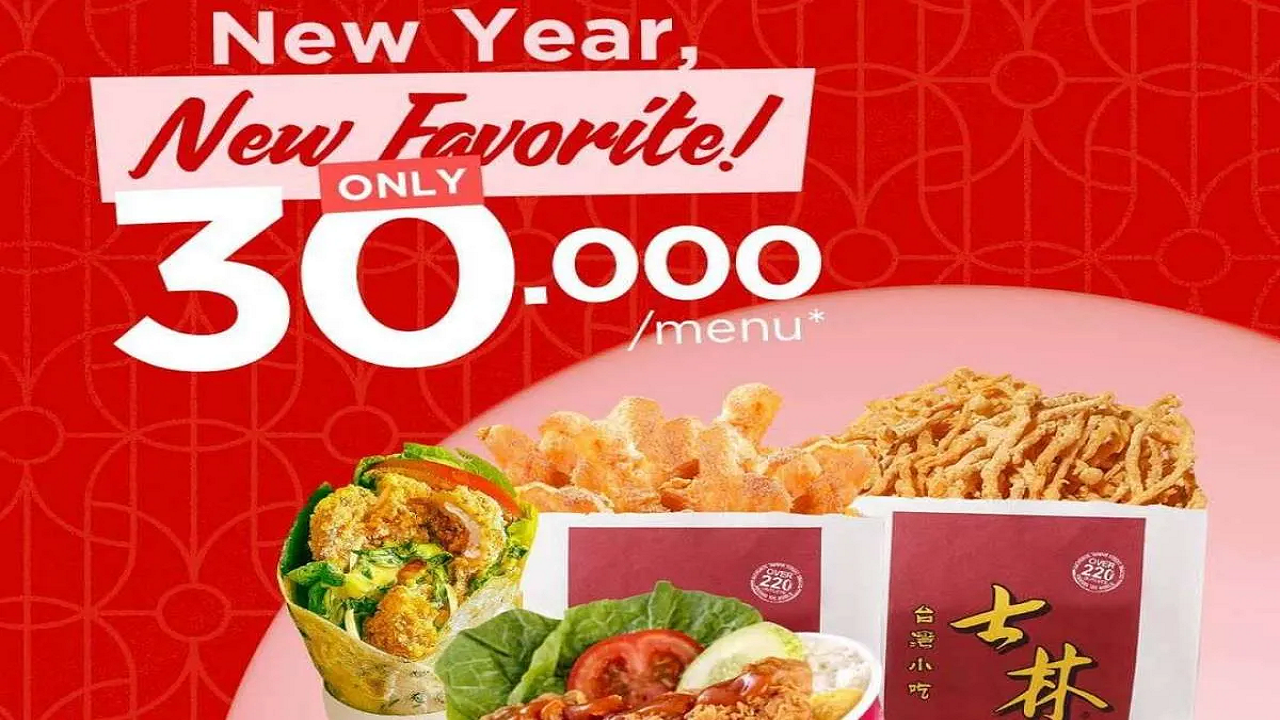 Intip Yuk Promo Terbaru Shihlin: New Favorite Cuma Rp 30.000 per Menu!