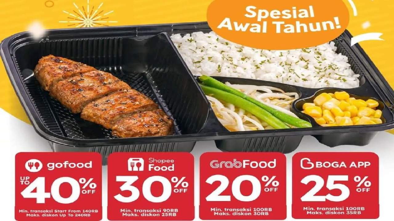 Promo Terbaru Pepper Lunch 2026: Diskon Delivery sampai 40 Persen Lewat Ojol