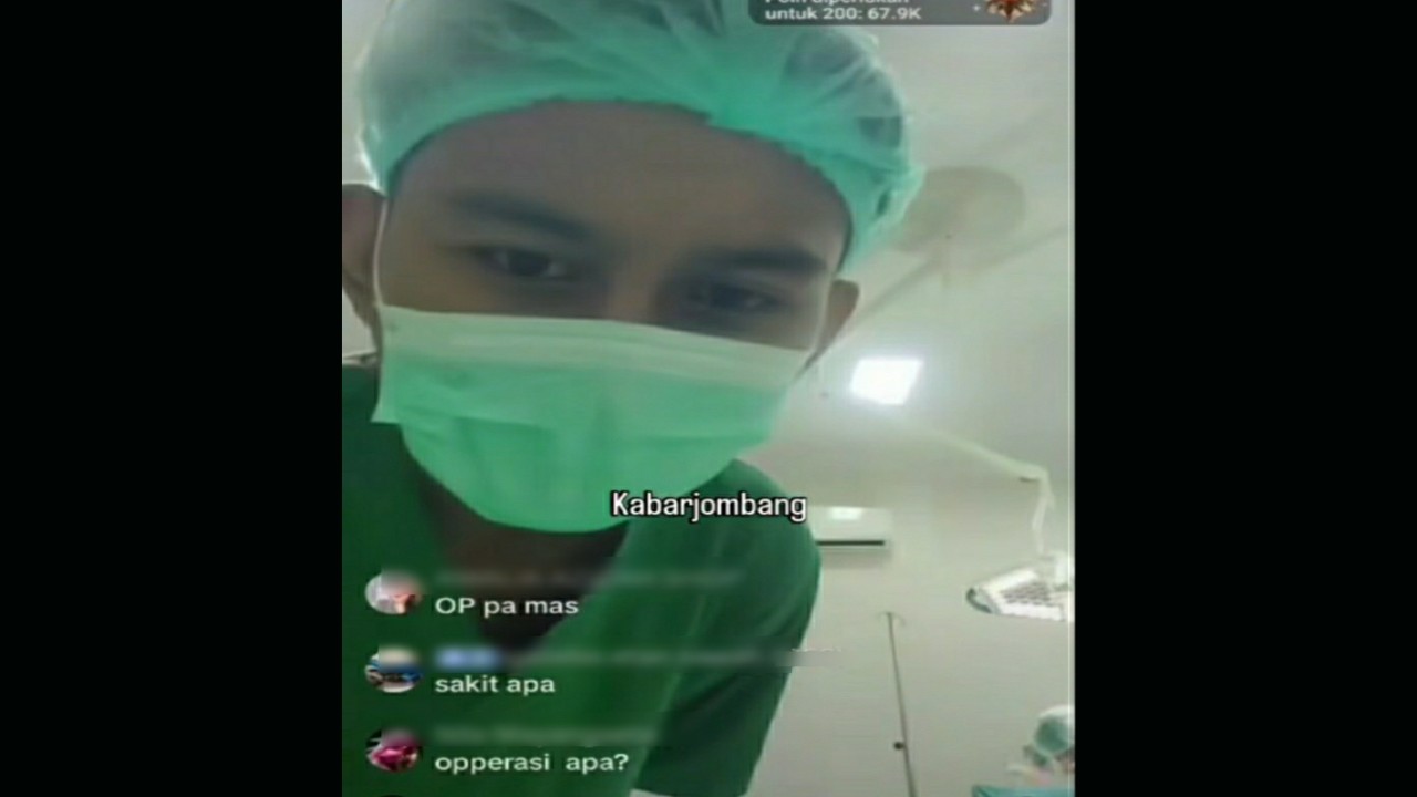 Viral Nakes di Jombang Kena Kecam Warganet Gegara Live TikTok Saat Operasi, Begini Nasibnya