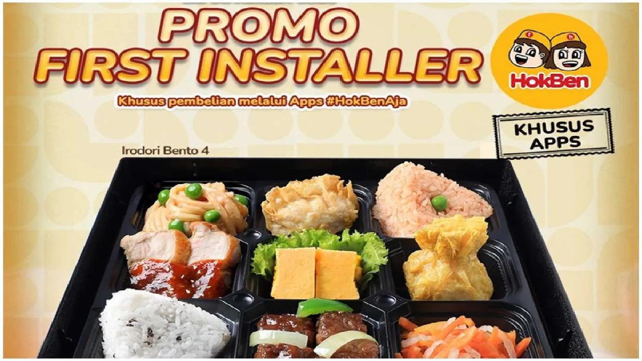 Download Aplikasi Hokben Sekarang, Dapatkan Irodori Bento Secara Gratis!