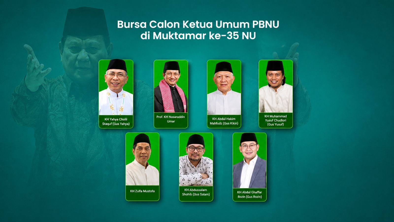 Muktamar NU Memanas! Ada Paket Istana, AHWA, Duit, sampai Tuduhan Perintah Prabowo