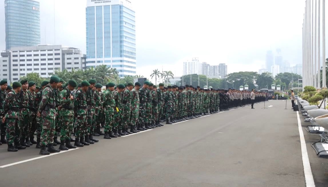Kemhan dan TNI Sulap DPR Jadi Markas Tentara, Semua Dijaga Sampai Toilet Ikut Dikuasai