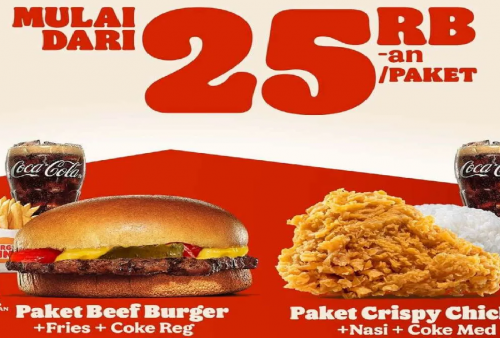 Promo Terbaru Burger King: Paket King Deals Mulai Dari Rp25.000an