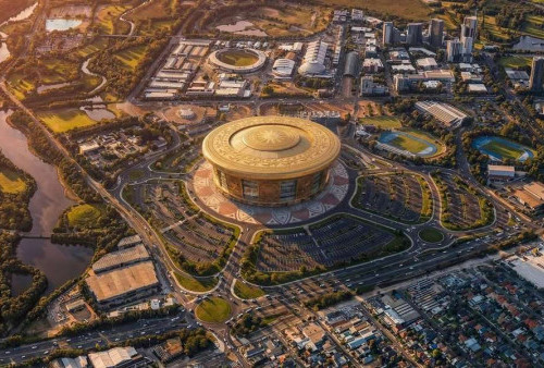 Bikin Kagum! Intip Kemegahan Stadion Trong Dong di Vietnam, Digadang Jadi Stadion Sepak Bola Terbesar di Dunia