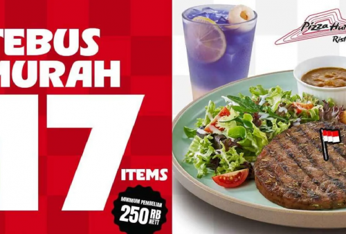 Promo Tebus Murah Pizza HUT: Diskon 17 Persen untuk 17 Menu Tiap Harinya