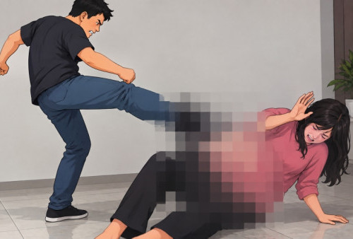 Viral! Video Pria Tendang Wanita di Mal Jakpus Heboh di Sosmed, Polisi Turun Menyelidiki dan Amankan Rekaman CCTV