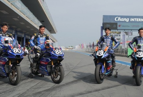 Kompak! Tim Yamaha Racing Indonesia Siap Naik Podium Lagi di Seri Sepang ARRC
