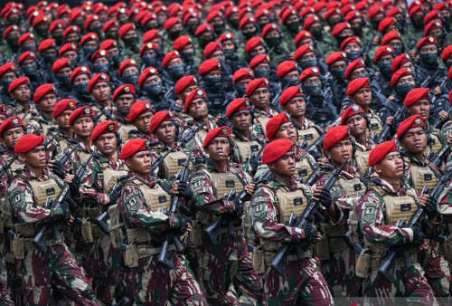 HUT ke-81 TNI Batal Digelar di Monas, Prajurit Sibuk Urus Bencana