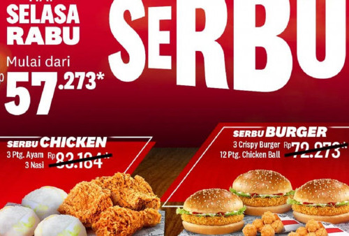 Siap-Siap Makan Hemat di KFC Hari Ini dengan Promo SERBU Hanya Rp 50 Ribu!