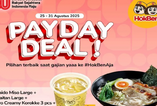 Promo Edisi Payday Hokben: Paket Menu Berdua Mulai Rp 45.000an, Serbu Sekarang