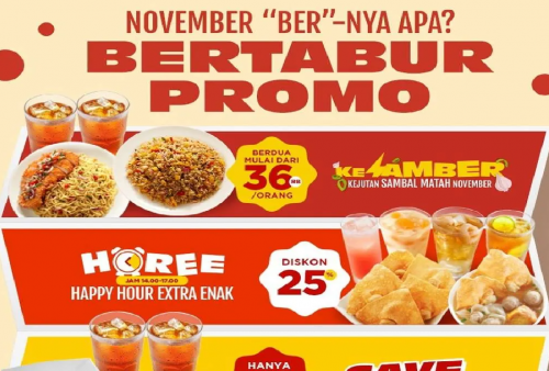Daftar Promo Bakmi GM November 2025: Makan Berdua Jadi Hemat Cuma Rp36.000an