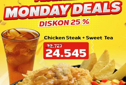 Promo Spesial HUT ke-25 Waroeng Steak: Paket Steak Plus Minum Diskon 25 Persen, Cek Syaratnya