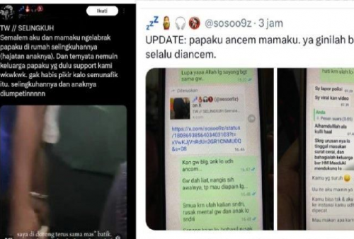 Viral! Anak Pergoki Ayah Kandung Selingkuh