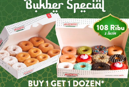 Segera Kunjungi Krispy Kreme dan Nikmati Promo Buy 1 Get 1 Donat untuk Berbuka Puasa!