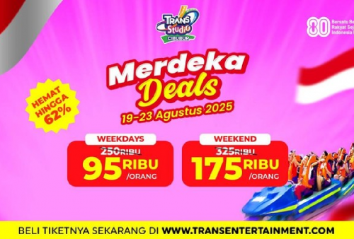 Masih Berlaku! Nikmati Sekarang Promo Main ke Trans Studio Cibubur Cuma 95.000an
