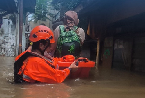 Banjir Jakarta Meluas, BPBD Catat 147 RT Terendam dan Puluhan Jalan Tergenang