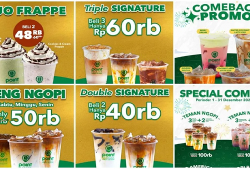 6 Promo Spesial Point Coffe Akhir Tahun 2025: Harga Mulai Rp20.000an