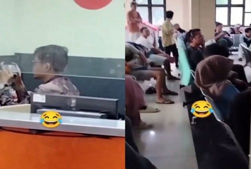 Viral Petugas Samsat Terciduk Asyik Main Game, Padahal Warga Antre Panjang!