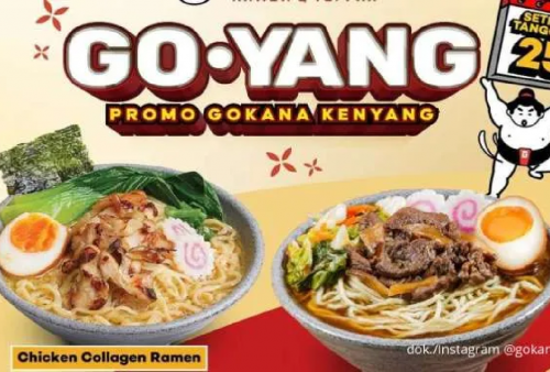 Serbu Promo Gokana Sekarang, Berlaku Hanya 25 Juni 2025: Makan Hemat Cuma Rp 26.000an Aja!