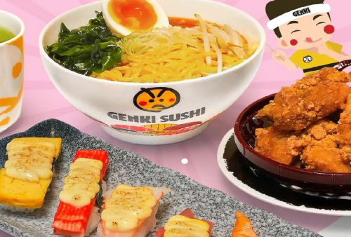 WOW Ada Promo Genki Sushi Oishii Lunch Berlaku Setiap Senin-Jumat: Paket Komplit Mulai Rp70.000