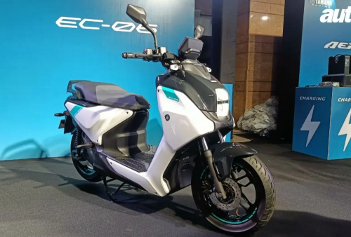 Yamaha EC-06 Resmi Meluncur di India: Desain Futuristik, Jarak Tempuh 160 Km, dan Siap Saingi Ola-Ather