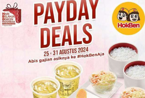 Promo HokBen Payday Hari Ini Mulai Rp 38.000-an, Buruan Diserbu!