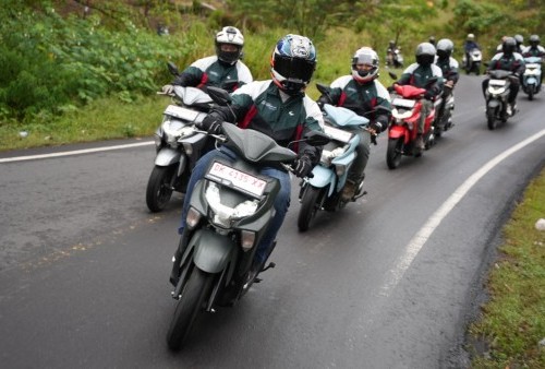 GEAR ULTIMA Tetap Gas Pol di Jalur Perkotaan dan Pegunungan Kintamani di Pulau Dewata