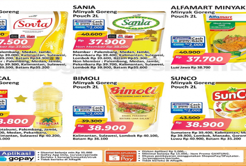 Spesial Promo Gantung Alfamart 23 September 2025: Minyak Goreng Banyak Diskon!