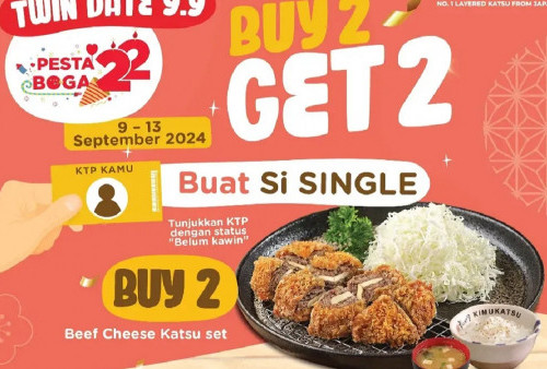 Promo Spesial Kimukatsu: Buy 2 Get 2 Free untuk Kamu yang Lagi Single!