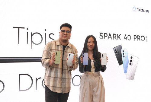 TECNO Resmi Hadirkan SPARK 40 Pro Series di Indonesia, Smartphone Ultra Tipis dengan Fitur Premium
