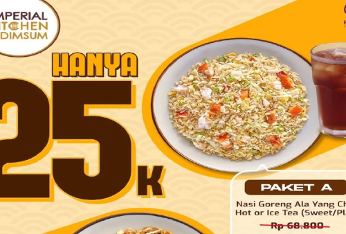Promo Makan Imperial Kitchen 1-15 Desember 2025: Paket Hemat Serba Rp25.000