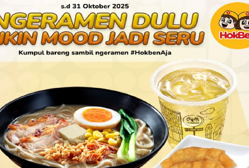 Promo Hokben Spesial Ramen Oktober 2025: Bayar Murah Bebas Pilih Ramen!