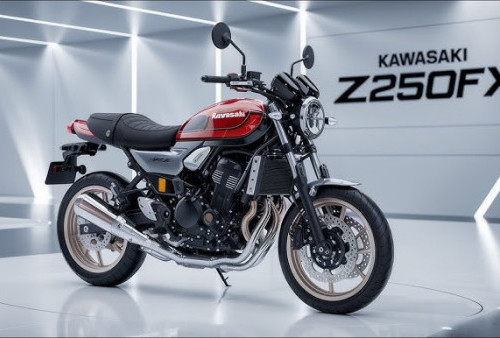 Kawasaki Z250FX 2026 Resmi Meluncur, Sasis Ringan dan Fitur KTRC Jadi Senjata Utama