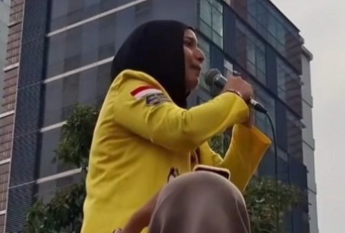 BEM UI Kritik Makna Merdeka, Fathimah Menangis Saat Menyampaikan Kemerdekaan yang Belum Dirasakan Rakyat