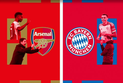 Prediksi Pertandingan Arsenal vs Bayern Munchen, Duel Panas di Perempat Final Liga Champions!