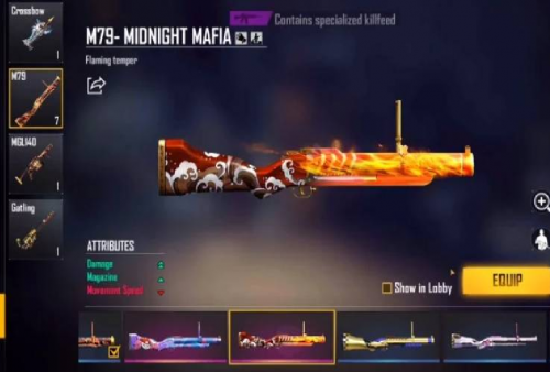 Dapatkan Senjata Gratis Free Fire M79 Yuk Klaim Kode Redeemnya Senin 9 September 2024