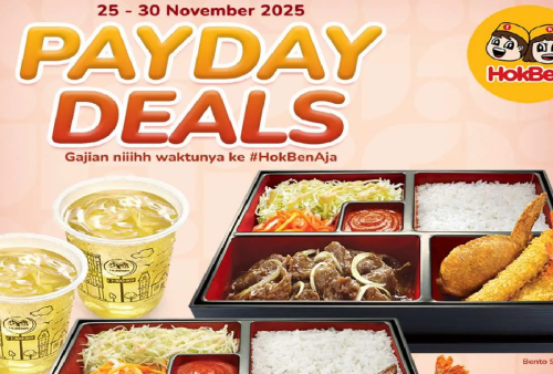 Promo Hokben Pay Day! Paket Berdua Cuma Rp 50.000an per Orang, Cek Syaratnya