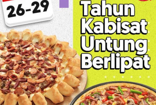 Promo Kabisat Spesial 29 Februari 2024 dari Pizza Hut: 2 Loyang Pizza Cuma Rp100 Ribuan Doang!