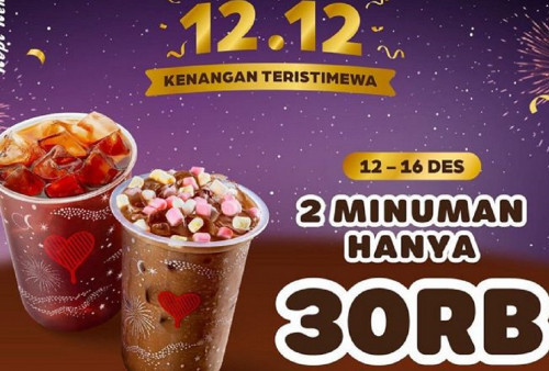 Nikmati Promo Bundling Kopi Kenangan Spesial 12.12: Dapatkan 2 Minuman Cuma 30 Ribuan Aja!