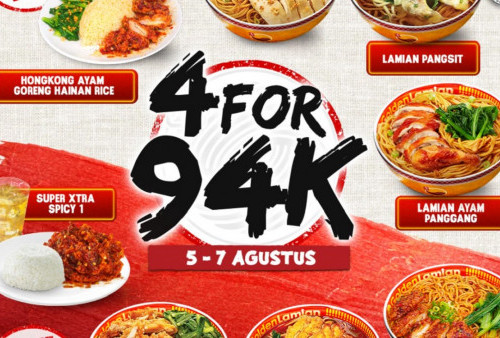 Promo Spesial Golden Lamian Periode 5-7 Agustus 2024: Beli 4 Hanya Rp 94.000!