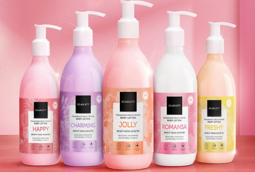 Scatlett Tawarkan 5 Varian Body Lotion Baru dengan Gabungan 3 Bahan Aktif