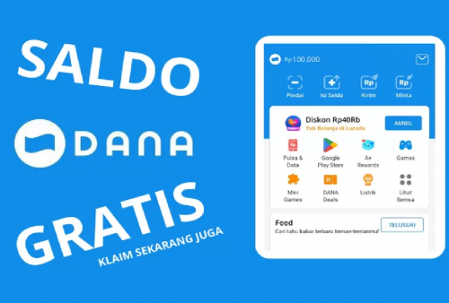 Dapatkan Saldo DANA Kaget Hari Ini Senin 2 September Dengan Nominal Rp 250 Ribu, Klik Linknya Yuk