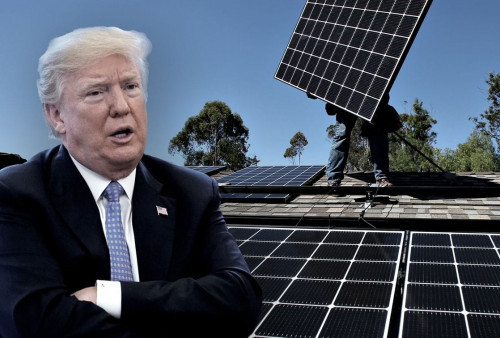 Panel Surya RI Dihantam Tarif Trump 114 Persen, Pemerintah Bilang Ada Berkah di Baliknya