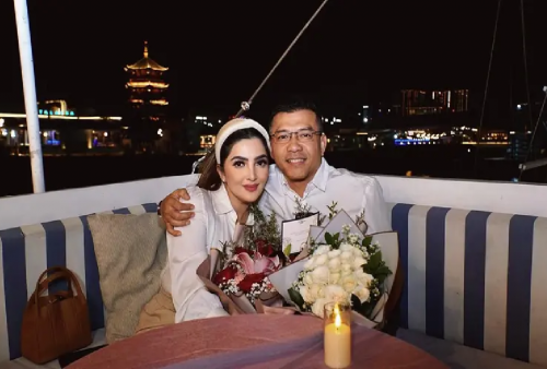 Anniversary ke-12, Anang Hermansyah dan Ashanty Rayakan dengan Dinner Berdua