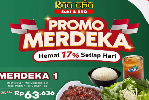 RaaCha Masih Berikan Promo Kemerdekaan: Beli 2 Paket Spesial Hemat 17 Persen