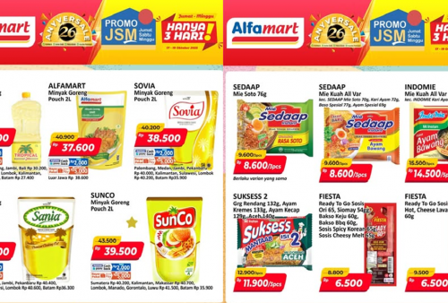 Promo JSM Alfamart Terbaru 18-19 Oktober 2025: Minyak Goreng Cuma Rp29.000an!
