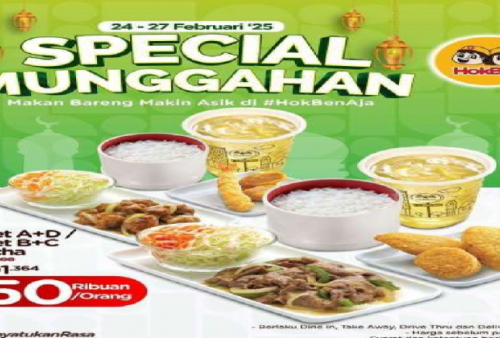 Makan Berdua Lebih Hemat di Hokben, Dapatkan Promo Spesial Munggahan Hingga 27 Februari!