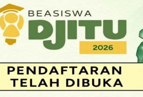 Beasiswa Djitu 2026 Resmi Dibuka: Dana Hingga Rp10 Juta per Semester Cair!