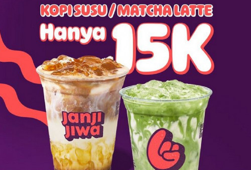 Promo Spesial Janji Jiwa: Beli Minuman Favoritmu Mulai dari Rp15.000 aja!